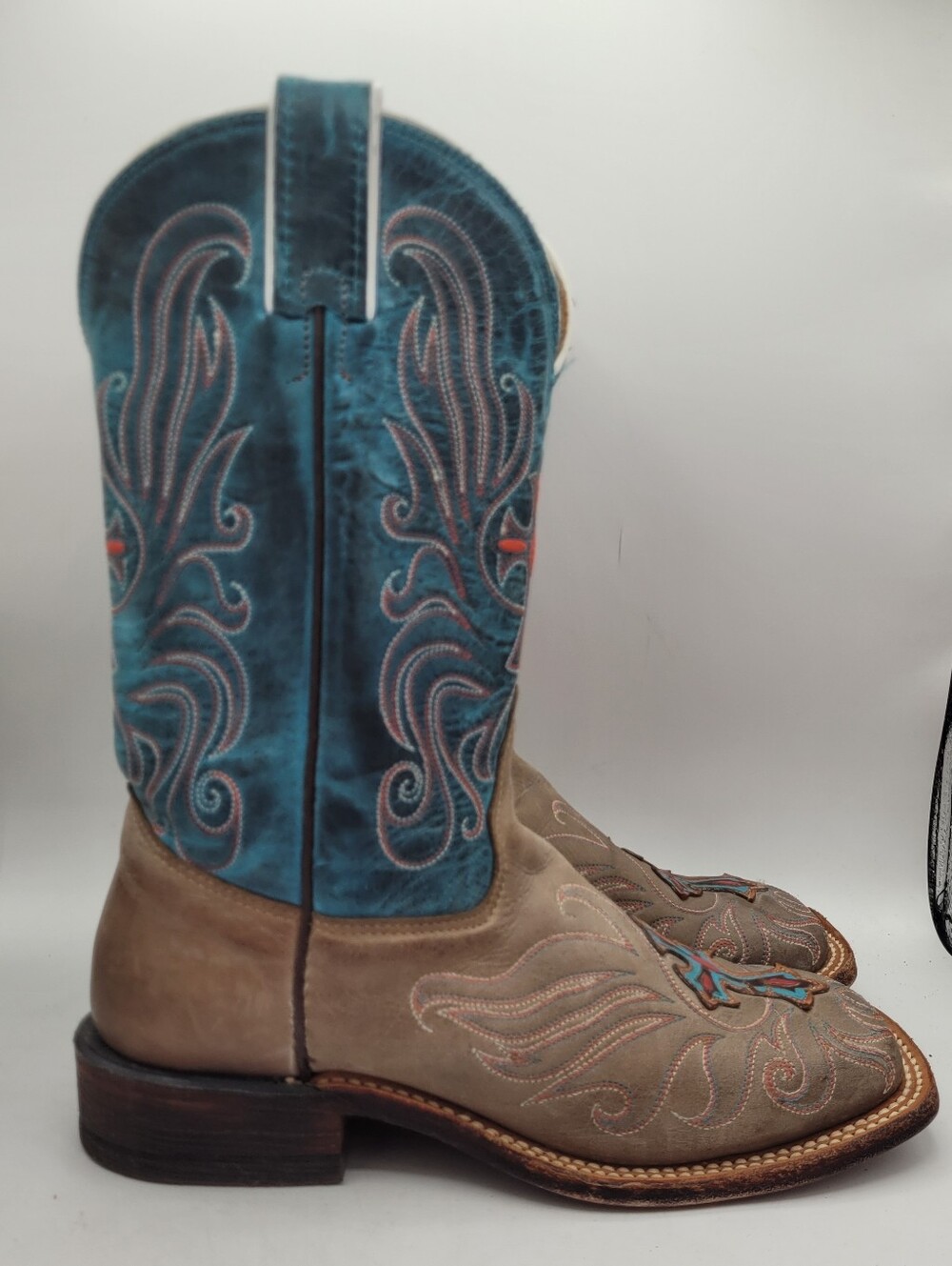 Tony Lama San Saba Collection "Cross" boots Size 6.5 B - Picture 4 of 16